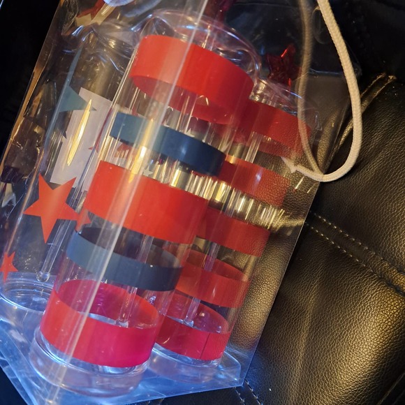 NEW In Box still sealed - Set of 4 Martha Stewart Tea Glasses & Stirrers - Picture 8 of 9